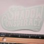 4" SHADOW CONSPIRACY CROMO MX Bike Race TRAIL Ride Frame Bicycle DECAL STICKER