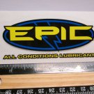 4" EPIC LUBE Bike Chain BMX  MTB Road Tri TRAIL Ride Frame Bicycle DECAL STICKER