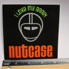4.25" NUTCASE Love Brain   MTB Road Tri TRAIL Ride Frame Bicycle DECAL STICKER