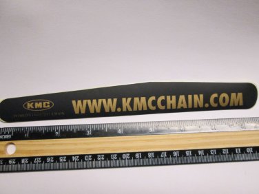 CHAIN STAY - KMC WORLDS LIGHTEST - GOLD- Bike Bicycle Bike Ride STICKER DECAL