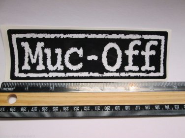 6.5" MUC OFF Lube Ride Bicycle Sticker (Road Tri Mountain Frame Bike Decal)