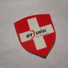 ONE - 1.25" DT SWISS SHIELD Bike Mountain Bicycle Ride STICKER DECAL (RBRA)