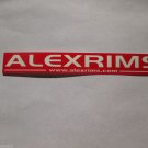 ONE - 5.75" ALEX RIMS red Bike Mountain Bicycle Ride STICKER DECAL (RBRA)