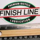 ONE- FINISH LINE LUBE Fat  Bike Ride Mountain Frame Bicycle DECAL STICKER rbz
