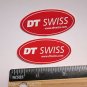 TWO - 2" DT SWISS Rim Hub (Dirt RIDE BMX DH MX MTB Frame Bike DECAL STICKER rbz