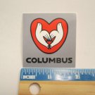 2" COLUMBUS GREY Bicycle Street Ride Race Bike Mountain Road STICKER DECAL rbz