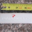 -ONE- PINARELLO White    Bike Bicycle Road Tri Mountain -  STICKER DECAL (A13)