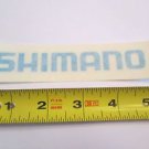 ONE - 5" SHIMANO BLUE XT XTR  Bike Mountain Bicycle Ride STICKER DECAL (RBRC)