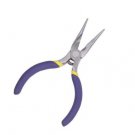 5" Bent Nose Pliers w/Side Cutter and Double Dipped Grip