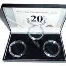 American Eagle 20th Anniversary Silver Coin Case