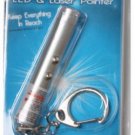 2 in 1 Key-chain LED Flashlight / Laser pointer 2 in 1 Key-chain LED Flashlight / Laser pointer