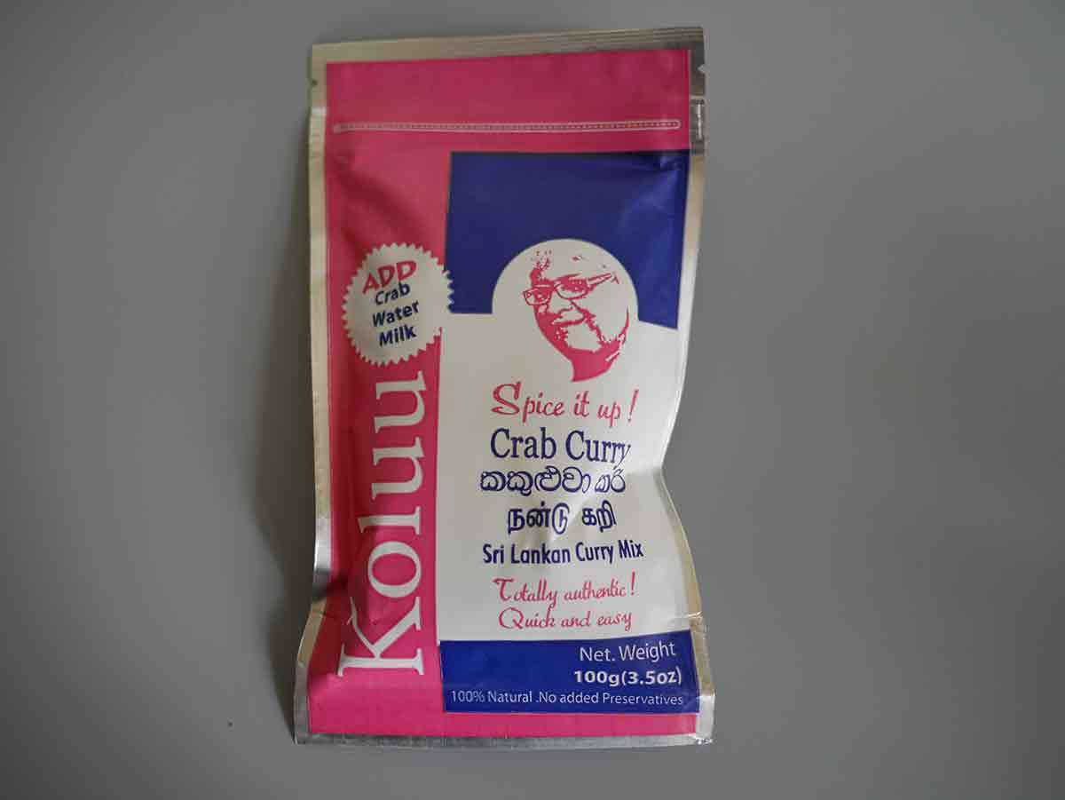 Koluu Sri Lankan Crab Curry Mix