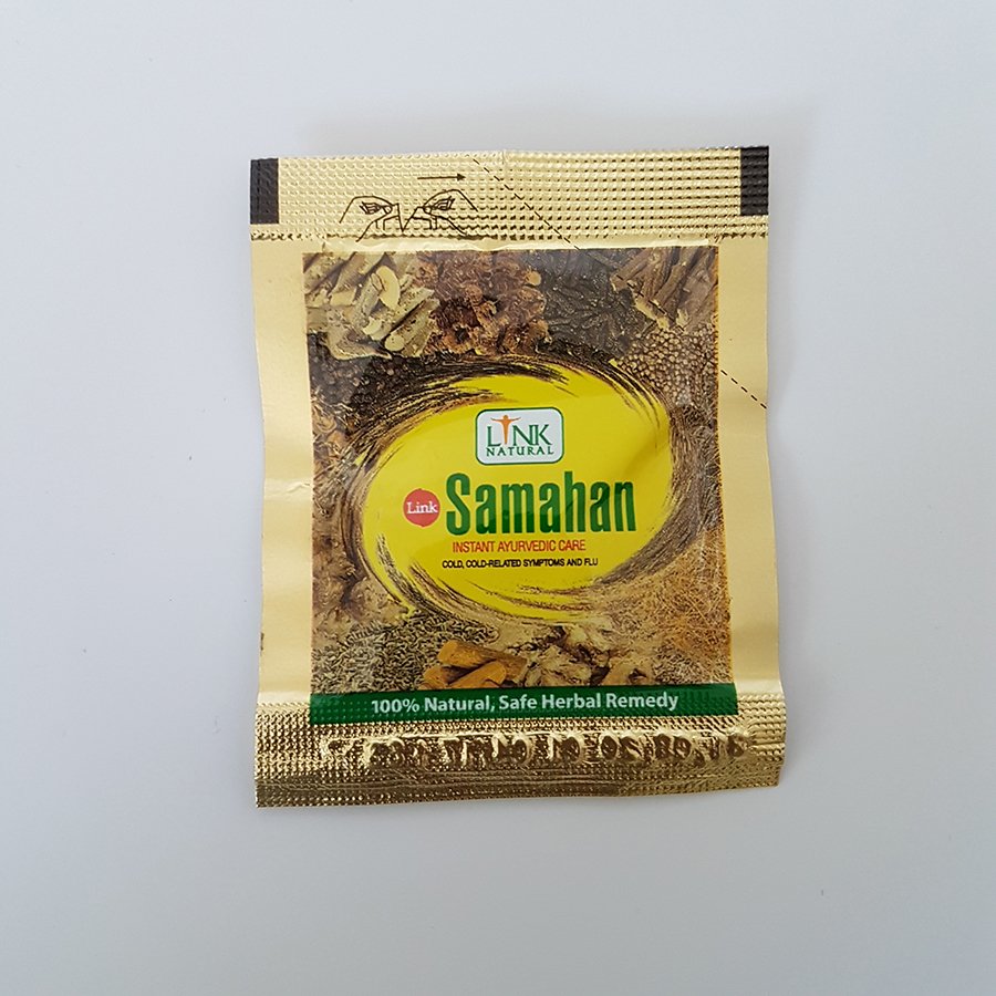 100 SAMAHAN Sachets Ayurvedic Ceylon Herbal Tea