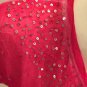 Hot Pink Sequence DKNY JEANS Blouse