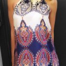 Ethnic Round Neck Printed Dress