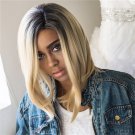 Highlight Medium Straight Shaggy Synthetic Wig