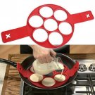 7 Holes Round Silicone Cake Baking Mould