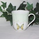 LENOX BUTTERFLY MEADOW COFFEE MUG Pale Green Fine Bone China Replacement