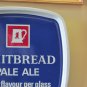 WHITBREAD PALE ALE VINTAGE BEER PUB SERVING TRAY RED STAG LOGO RETRO BREWERY BAR