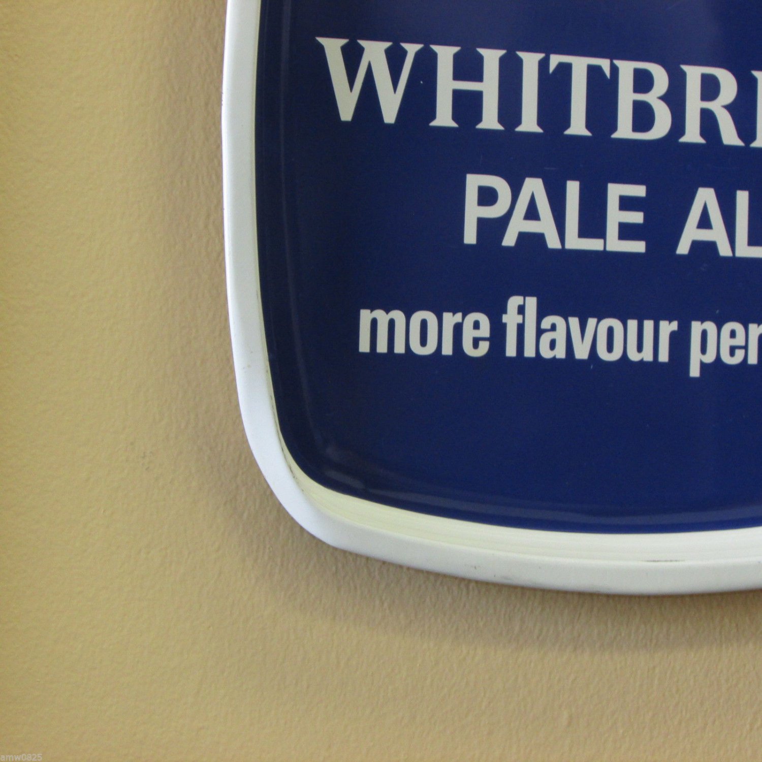 WHITBREAD PALE ALE VINTAGE BEER PUB SERVING TRAY RED STAG LOGO RETRO