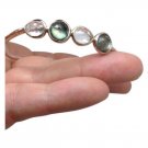Ippolita Green & Clear Quartz, Sterling Silver Bangle / Bracelet