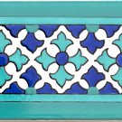 PERLA DESIGN ACCENT BORDER TILE, 8in x 4in, in Antique Ceramic Border Tile