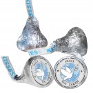 108 Peace on Earth Hershey Kiss Labels Stickers Party Favors, Gift Bags Doves