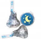 Labels Stickers Boy 108 Baby Shower Hershey Kisses Girl Favors Moon and Stars