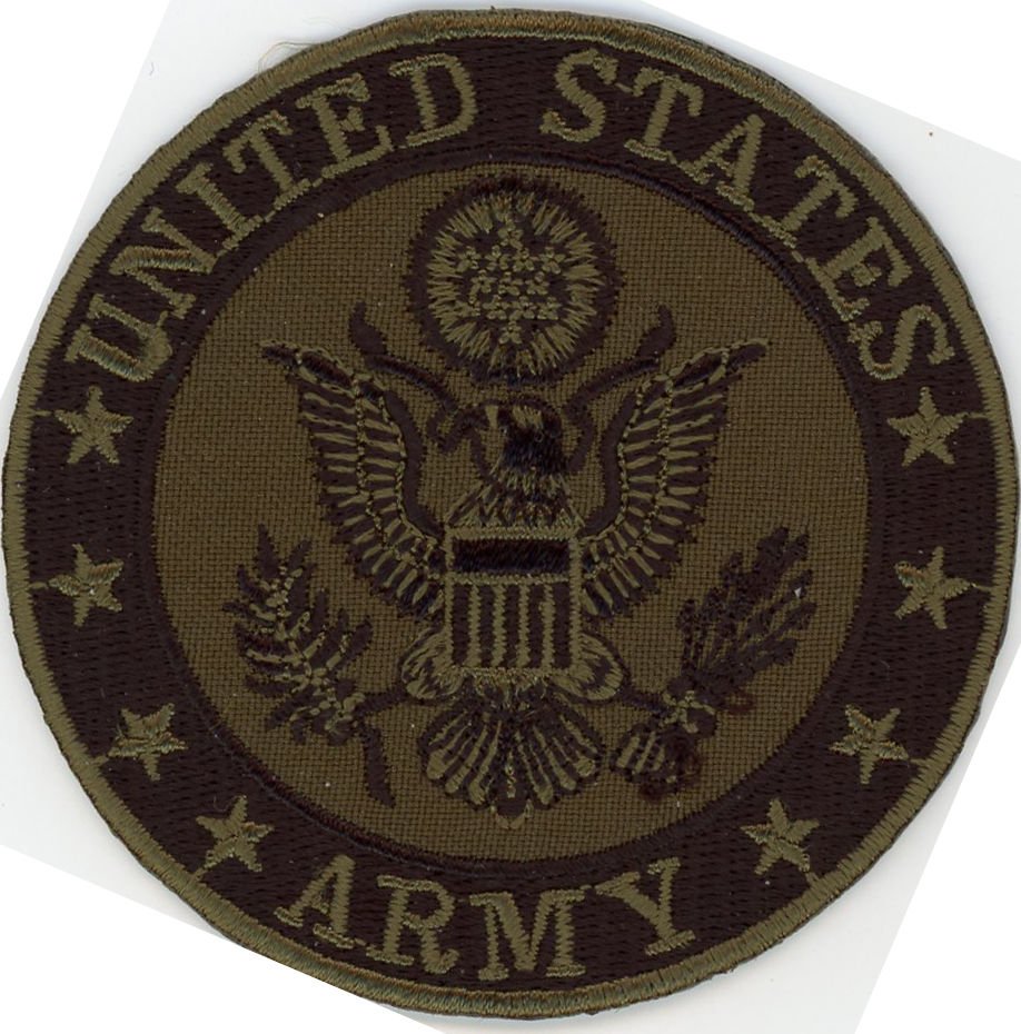 United States Army Logo Motorcycle Biker Uniform Iron-On Patch 3