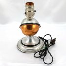 Vintage Coppertone & Aluminum Saturn Planetary Table Lamp ~ RESTORATION PROJECT