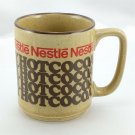 Nestle Hot Cocoa Ceramic Mug Vintage Hot Chocolate Speckled Brown Coffee Cup