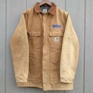 Carhartt Men's Traditional Arctic Blanket-Lined Duck Coat w/ Corduroy Collar
