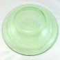 Pyrex Retro Green Depression Glass Cereal Soup Salad Bowls Spring Swirl Pattern