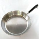 Revere Ware 1801 Vintage 9" Skillet Stainless Steel Copper Bottom ~ Clinton Ill