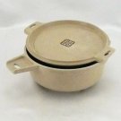 LittonWare Ovenware 39278 Bowl & Lid 39277 Vintage Microwave Oven Cookware
