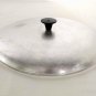 Vintage Flat Aluminum Lid for Skillet Fry Pan or Stock Pot fits 10¼" Opening