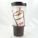 Dunkin Donuts Tumbler 24oz Whirly DrinkWorks GM-24 Twist Close Top Vintage 2011