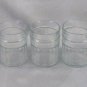 Anchor Hocking Vintage Art Deco Lowball Tumblers 8oz ~ Set of 3 ~ Made in USA