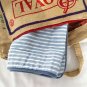 Royal Basmati Rice Burlap Beach Tote Shopping Bag w/ Handle & Zipper