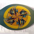 Michael Searle Angel Fish Skimboard Green Yellow Blue 30" x 20"