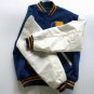 LOYOLA Varsity Letter Jacket Wool Leather Blue Gold Player Murphy Size 2XL