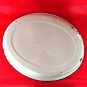 Vintage Enamelware Oval Basin LARGE 20" HEAVY STEEL Baby Bath Tub Pan 1-1/4" Lip