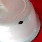 Vintage Enamelware Oval Basin LARGE 20" HEAVY STEEL Baby Bath Tub Pan 1-1/4" Lip