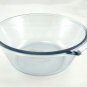 Pyrex Flameware F-Y832-B Aqua Blue Handle Tab 1 Qt Saucepan Bowl ~ Made in USA