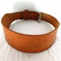 Weider Leather Adjustable Weight Lifting Belt Size Xtra Large 39-43