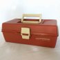 Woodstream PF1040 Old Pal Tackle Box Plastic Copper & Beige w/ Folding Tray