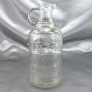 Vintage White House Vinegar Cruet Embossed Logo & Patented Date on Bottom