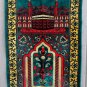 Middle Eastern Prayer Rug Red Gold Green 47" x 27"