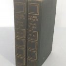 1917 Mark Twain Joan of Arc Vols 21 & 22 Collier Author's National Edition