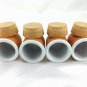 Terra Cotta Spice Herb Jars Glazed Interior  ~ Set of 4-1&Acirc;&frac12; oz each ~ INCOMPLETE